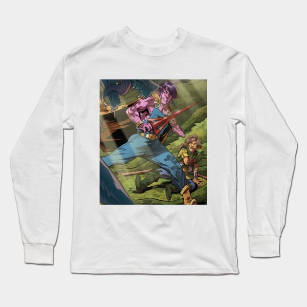 Toby Long Sleeve T-Shirt by schwmartzgraphics